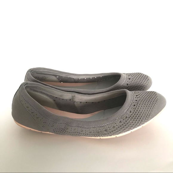 Cole Haan Gray Vegan Ballerina Slippers (7.5) - Picture 3 of 10